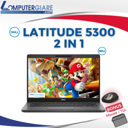 Dell Latitude 5300 2 in 1 (Xoay 360) Core i7-8665U➢RAM 16GB➢SSD 256GB➢VGA Intel UHD➢Màn 13.3 inches Full HD cảm ứng