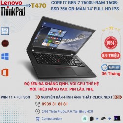 Laptop Lenovo ThinkPad T470