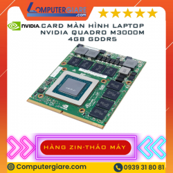 Card màn hình laptop Nvidia Quadro M3000M 4GB GDDR5